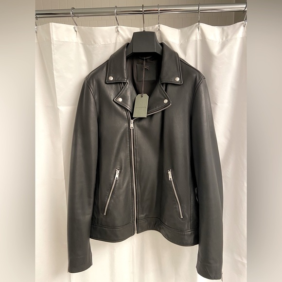 All Saints Other - All Saints (New with tags) Men’s Tyson Leather Biker Jacket. Size- Medium